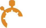 Synergy Race Timing logo with white lettering